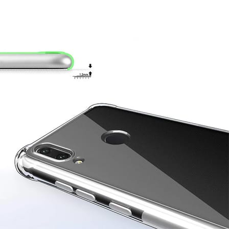 Huawei Y Y Prime  Anti-Drop Darbe Emici Silikon Kılıf-()