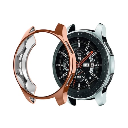 Ally Samsung Watch mm Lazer Kaplama Slim Silikon Bumber Kılıf-()