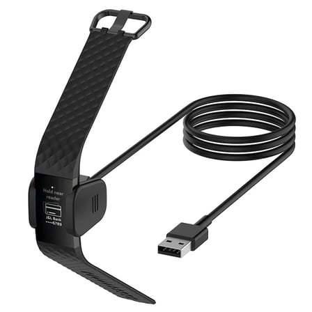 Fitbit Charge  Usb Şarj Aleti Şarj Kablosu Cihaz Kiti-()