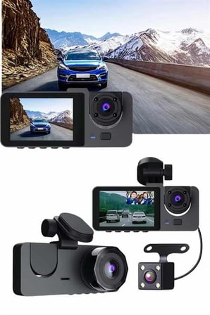 Gece Görüşlü DVR  Lensli Araç İçi Sürüş Kamerası Video Kaydedici
