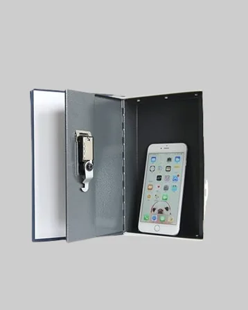 Sözlük Görünümlü Gizli Kitap Kasa – Anahtarlı Metal İç Kasa Kompakt Boyut Şık ve Güvenli Tasarım