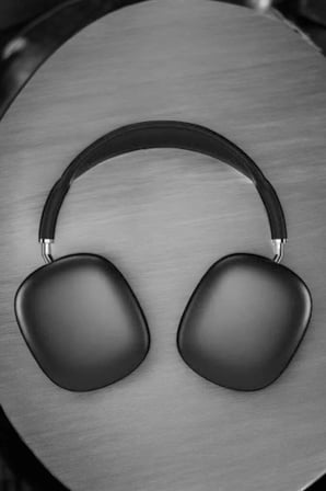 P Plus Kulaklık Siyah Bluetooth Bağlantılı Kulak Üstü Kablosuz ANC Özelliği