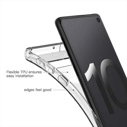 Ally Sm Galaxy S Anti-Drop Darbe Emici Silikon Kılıf-()