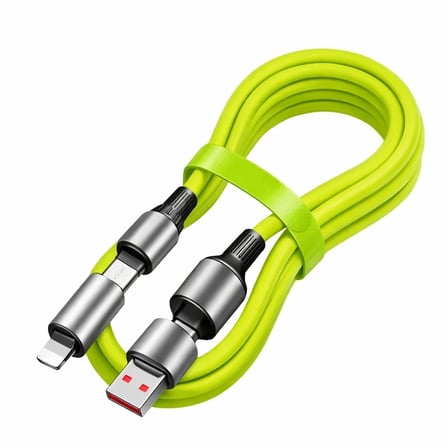 4-in-1 240W PD Hızlı Şarj Kablosu – Type-C Lightning Destekli PL-8632 (5372)