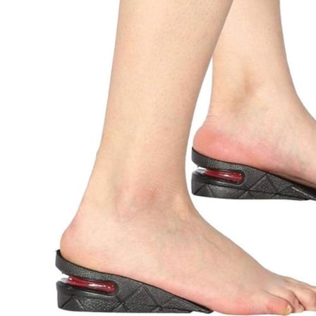 5 cm Boy Uzatıcı Silikon Ortopedik Topuk Tabanlık – Yüksek Konforlu Gizli Yükseltici Ped (Unisex) (5372)