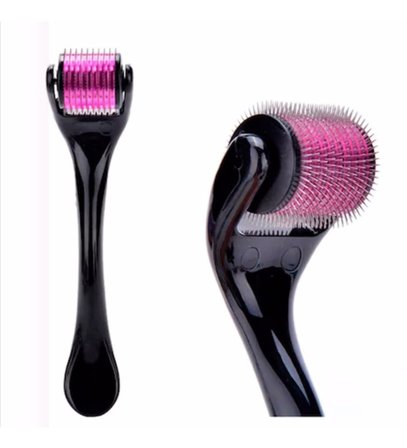DERMA ROLLER SYSTEM 0.5 TİTANYUM İĞNELİ CİLT BAKIM ALETİ 540 İĞNELİ (5372)