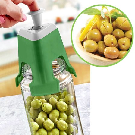 Kolay Zeytin Dilme Çizme Aparatı Pratik Kolay Zeytin Çizici Alet (5372)
