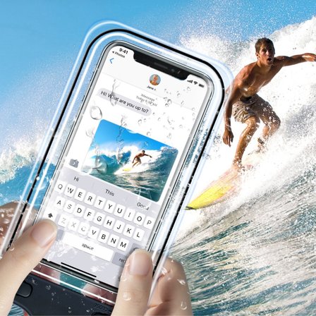 Bisiklete Takılan Su ve Yağmur Gerirmez Telefon Kılıfı Universal (5372)