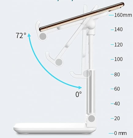 Katlanabilir Masaüstü Telefon Tutucu Stand ()