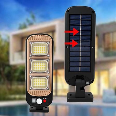 Sensörlü Güneş Enerjisi İle Şarj Olabilen Duvara Monte Solar Aydınlatma  GL-84069 (5372)