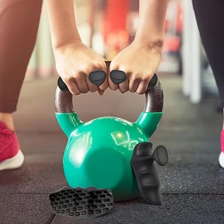 2 Adet Sporcu El Koruma Silikonu – Fitness, Ağırlık Kaldırma ve Antrenman İçin Kaymaz El Pedi (5372)