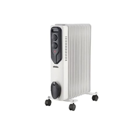 9 DİLİMLİ YAĞLI RADYATÖR SOBA - ISITICI TURBO ISITMA 3 KADEME ISI AYAR - AYARLANABİLİR TERMOSTAT 800-1200-2000W SFH-6937 (5372)