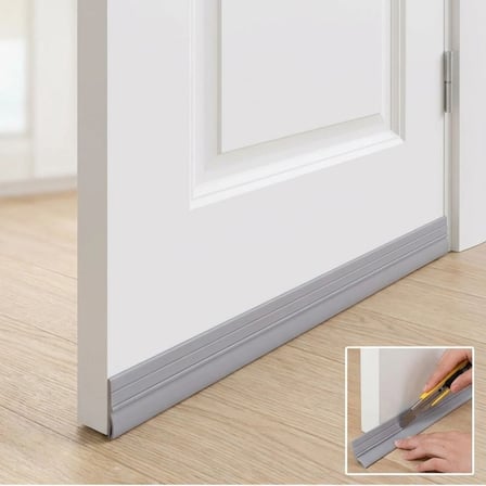 Kapı Altı Rüzgar Önleyici Bant – Yapışkanlı Kesilebilir Toz, Ses ve Hava Kesici İzolasyon Şeridi (100 cm) (5372)