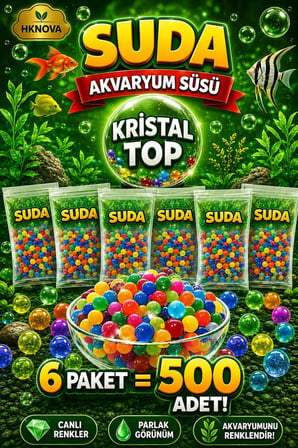 6 Paket Suda Büyüyen Su Maymunu