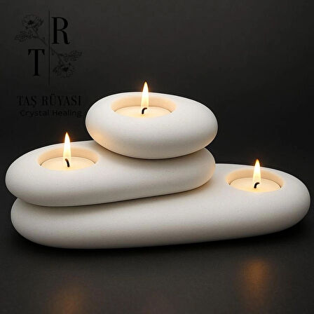 Modern Zen Mumluk 3'lü Set
