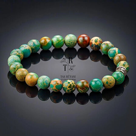 Yeşil Varisit Bileklik 8 mm