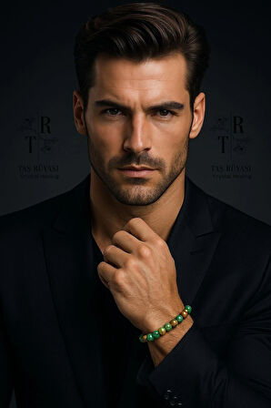 Yeşil Varisit Bileklik 8 mm