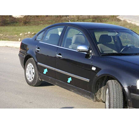 Yan Kapı Çıtası Krom 4 Parça Passat 3B SD 2000-2005 Arası Modeller İçin