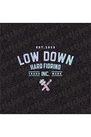 Low Down Hard Fiorino Arka Cam Hologram Sticker 20 x 15,5 cm