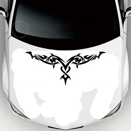 Tribal Kanat Oto Kaput Sticker  90 x 38 cm