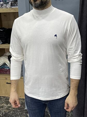 ERKEK YARIM BALIKÇIYAKA SWEATSHIRT