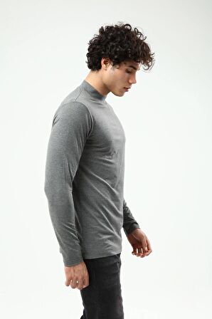 ERKEK YARIM BALIKÇIYAKA SWEATSHIRT