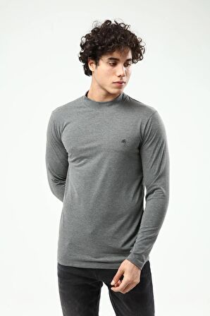 ERKEK YARIM BALIKÇIYAKA SWEATSHIRT