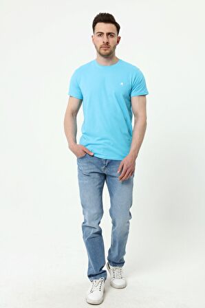 Yuvarlak Yaka Kısa Kol Penye t-shirt