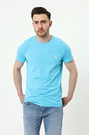 Yuvarlak Yaka Kısa Kol Penye t-shirt