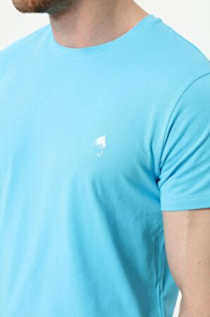 Yuvarlak Yaka Kısa Kol Penye t-shirt