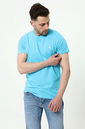 Yuvarlak Yaka Kısa Kol Penye T-Shırt