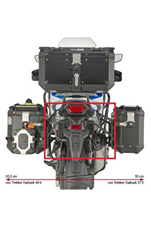 Plo1179cam Honda Crf1100l Afrıca Twın (20-21) Yan Çanta Taşıyıcı