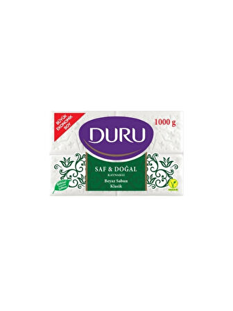 Duru Saf ve Doğal Klasik Kalıp Sabun 4x250g (1000g)