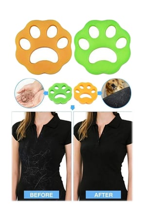 Kedi Köpek Sahipleri Için Yeniden Kullanılabilir Yıkama Lifi Temizleyici 2 Li