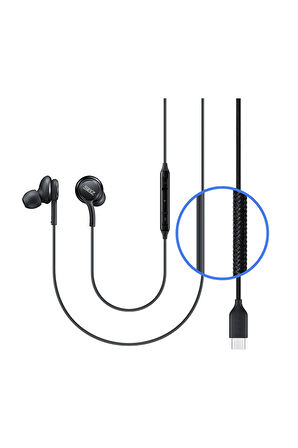 Type C Kulaklık Samsung Note 10 Note 10+ Note 20 Note 20 Ultra Uyumlu Akg