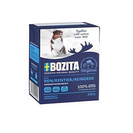 Bozita Naturals Geyikli Köpek Konservesi 370 Gr