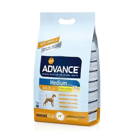 Advance Yetişkin Orta Irk Tavuklu Köpek Maması 3 Kg