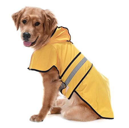 Köpek Büyük ve Orta Irk Yağmurluk Ekon Sarı