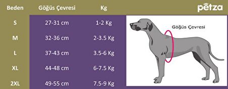 Küçük ve Orta Irk Köpek Pijama Tulum - Goba - Köpek Kıyafeti