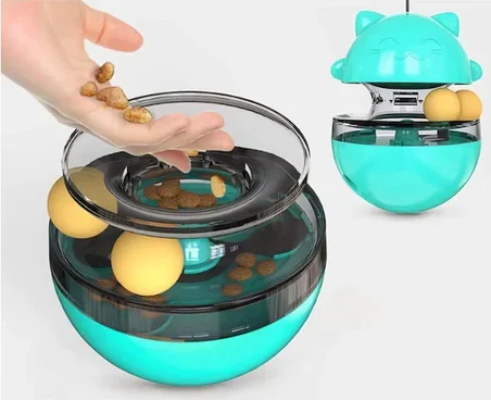 Kedi İnteraktif Oyuncak Whisk - Turkuaz