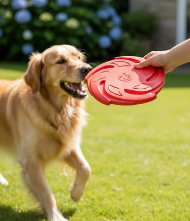Köpek Vinil Frizbi Oyuncak WoofO