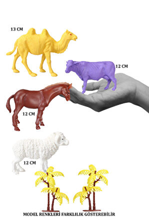 Toy Play 28 Parça Büyük Hayvanlar Alemi Figür Seti SKU720-713-706-690