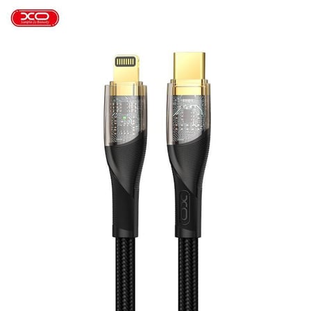Özel Üretim Lightning to Type-C Metal Uçlu Şarj Kablosu 27W Fonksiyonel Ürün Ekipman İhtiyaç