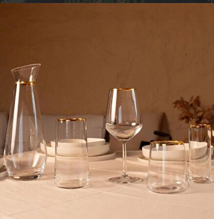 Rakle Avantgarde Gold 12 Parça Çay Seti