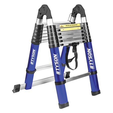 TYSON TYS9149 ALÜMİNYUM A-TİPİ TELESKOPİK MERDİVEN ( 440 CM - 7+7 BASAMAK)