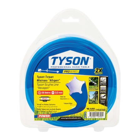 TYSON TYS9702 TIRPAN MİSİNASI ALTIGEN  3,5 MM X 41 MT.