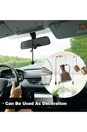 Sertifikalı Şifa Kolye Seti Makrome Örgülü 7 Çakra  Doğal Taş Kolye Ayarlanabilir - Gri