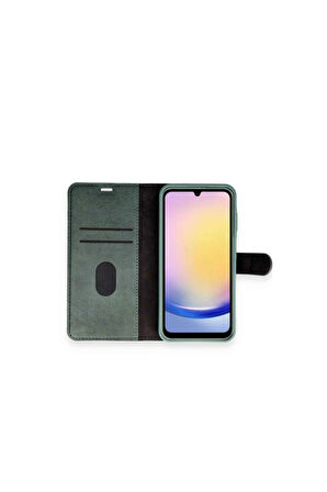Samsung Uyumlu Galaxy A16 5G Kılıf Trend S Plus Kapaklı Kılıf - Kırmızı