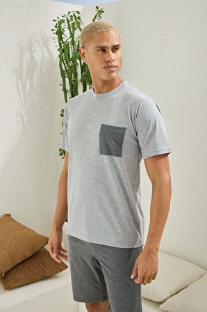 2008 Erkek O Yaka Şortlu Takım