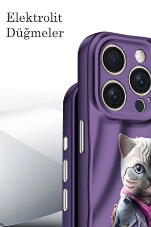iPhone 15 Kılıf Crew Desenli Kapak - Galata Kulesi
